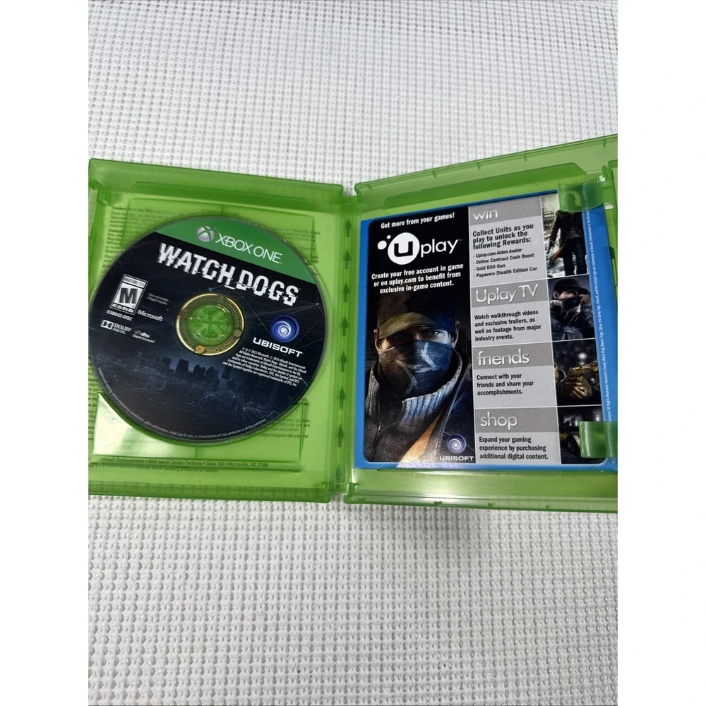 Watch Dogs Walmart Edition Xbox One CIB Ubisoft Action Hacking Game 2014